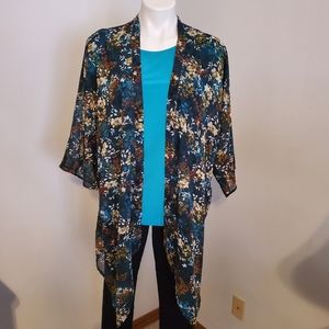 Stitchfix Floral Print Kimono Size Medium